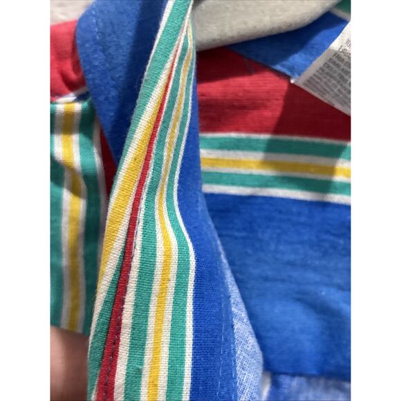 Duxbak Men’s XL Stripped Vintage Shirt, Y2K Cotton, Great Cond! L 32”, Chest 52” - Picture 15 of 16